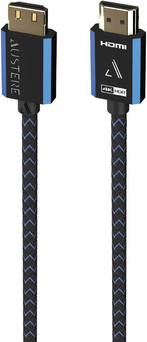 Samsung QN43Q8FAAFXZA 43 Inch Class QLED Q8F 4K Vision AI Smart TV with an Austere 5S-4KHD2-2.5M V-Series 2.5m Premium 4K HDR HDMI Braided Cable (2025)