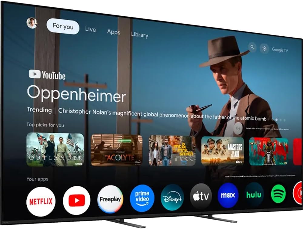 Sony K75XR50 BRAVIA 5 75' Mini LED 4K HDR TV (2025) Bundle with CPS Exclusive 26 Month Protection, Wall Mount, 2X HDMI Cables, Surge Adapter & Deco Gear Complete Home Theater Beginner's Guidebook