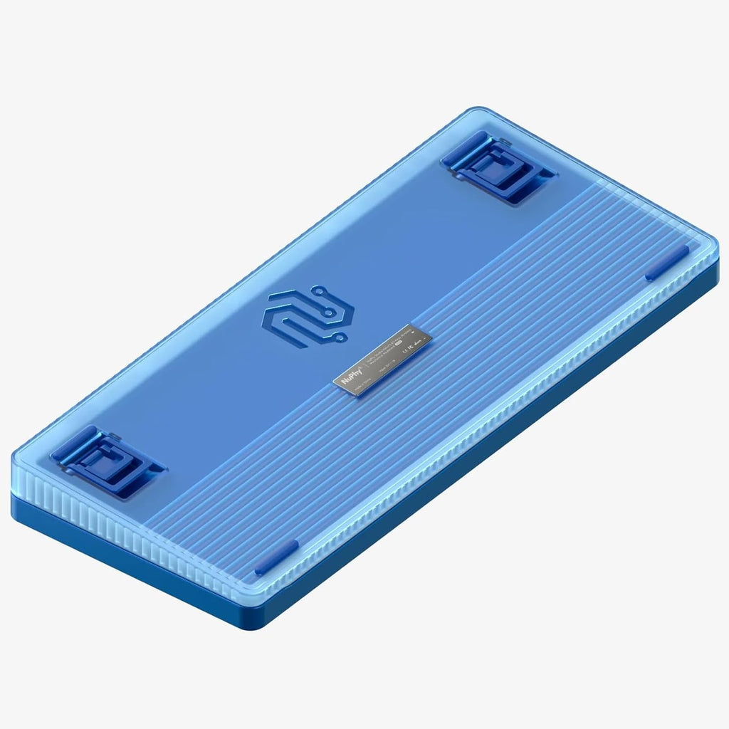 nuphy Halo75 V2 Mechancial Gaming Kyeboard,75% Wireless Hot Swappable Bluetooth Keyboard,83 Kyes RGB Backlit Keyboard,Support Bluetooth/2.4GHz/USB-C-Blue Blush Switch