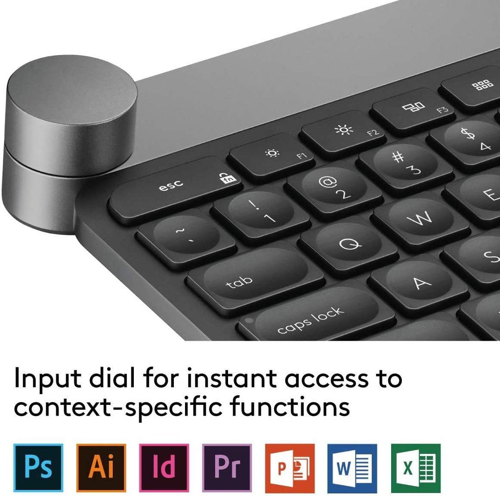 Logitech Craft Advanced Keyboard with Creative Input Dial