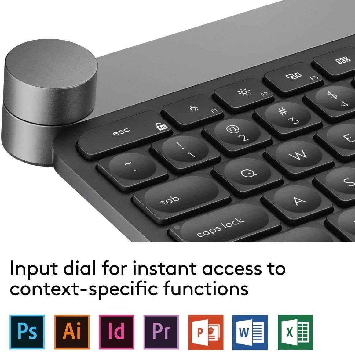Logitech Craft Advanced Keyboard with Creative Input Dial
