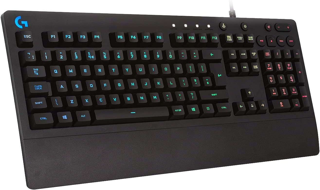 Logitech G703 Lightspeed Wireless Gaming Mouse with Hero 25K Sensor + Logitech G213 Prodigy Gaming Keyboard