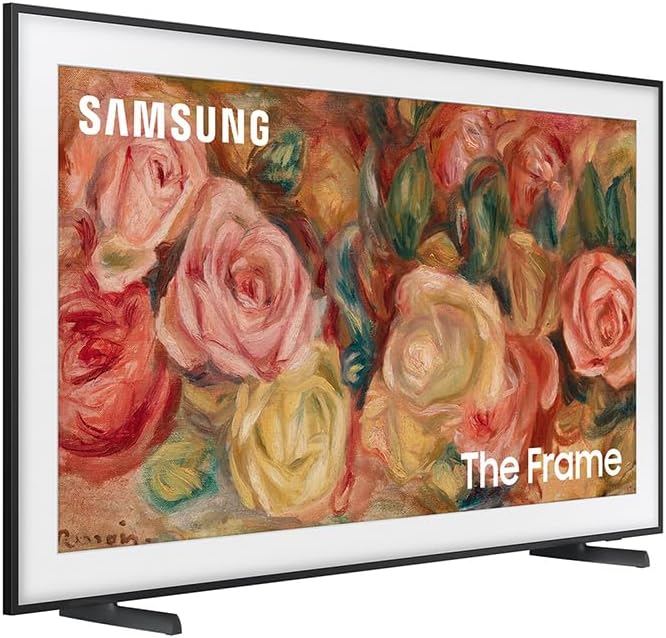 Samsung (Refurbished QN43LS03DAFXZA 43 inch The Frame QLED 4K Smart TV 2024 Bundle with 2 YR CPS Enhanced Protection Pack (Renewed)