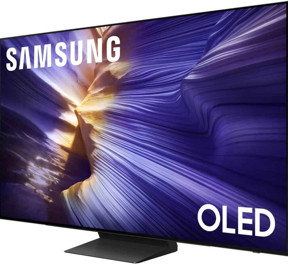SAMSUNG 48-Inch Class OLED S90F 4K Smart TV (2025 Model) NQ4 AI Gen3 Processor, 4K AI Upscaling Pro, OLED HDR +, Motion Xcelerator 144Hz, Samsung Vision AI, Alexa Built-in