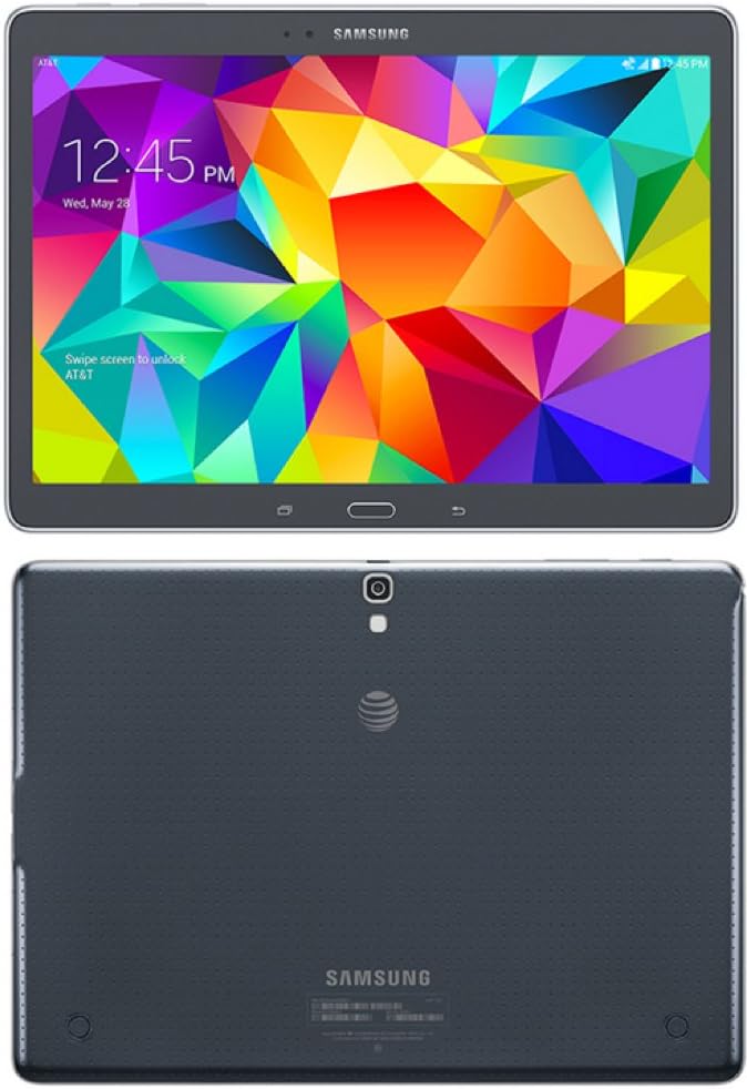 Samsung Galaxy Tab S 4G LTE Tablet, Charcoal Gray 10.5-Inch 16GB (AT&T)