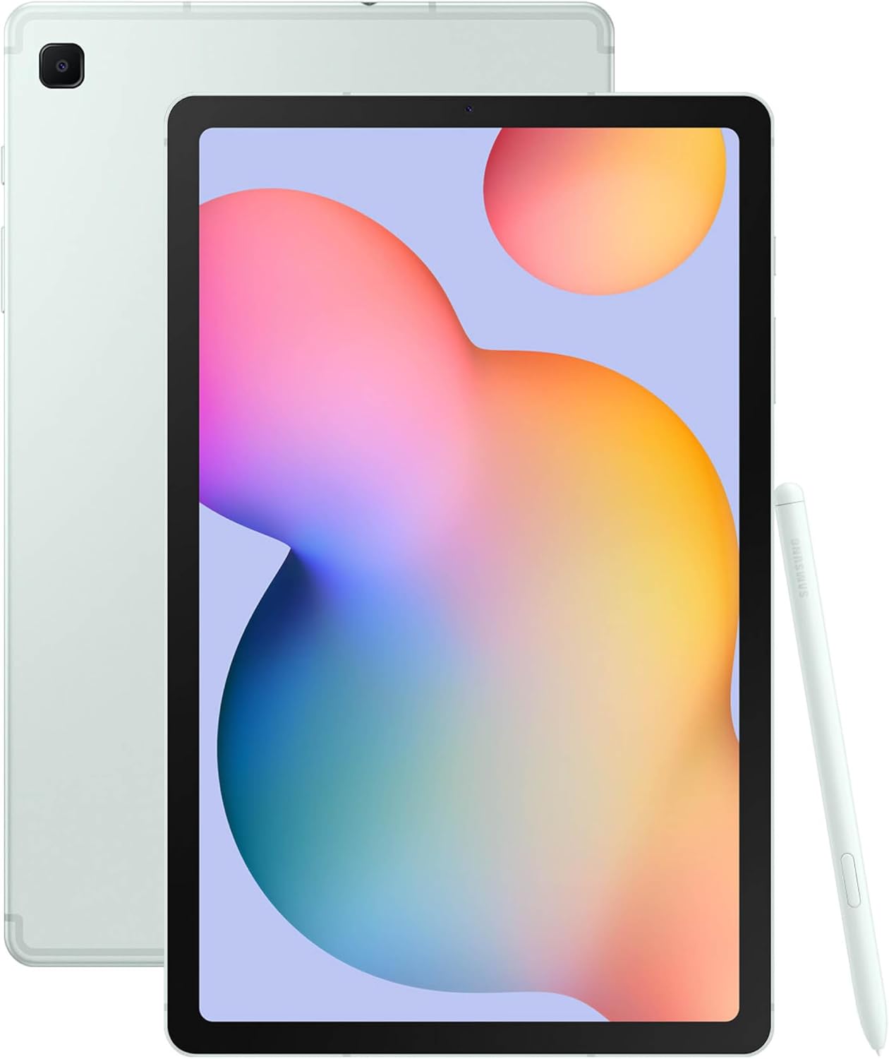 Samsung Galaxy Tab S6 Lite (2024) 10.4' 64GB WiFi Android Student Tablet, S Pen for Note-Taking, Gaming Ready, Long Battery Life, Expandable Storage, US Version, Mint, Amazon Exclusive