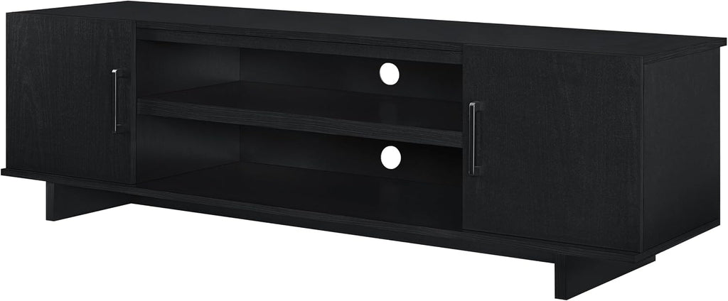 Ameriwood Home Southlander TV Stand for TVs up to 65', Black Oak