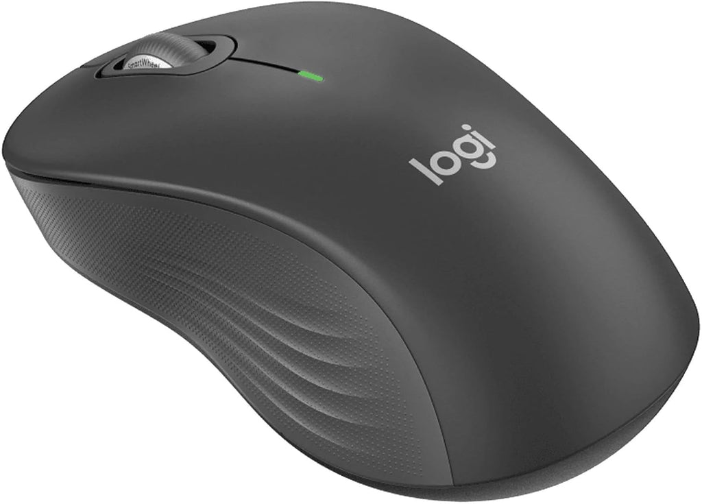 Logitech MK670 Comfort Wave Wireless Keyboard & Mouse Combo Home Office Active Lifestyle Modern Bundle with Special Edition Micro Portable Wireless Bluetooth Speaker, Gel Wrist Pad & Gel Mouse Pad