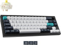 Keychron Q2 Max Wireless Custom Mechanical Gaming Keyboard, QMK/VIA Programmable Knob 2.4 GHz/Bluetooth 5.1/Wired, 65% Compact RGB Hot-Swap with Gateron Banana Switch for Mac Windows Linux - Black