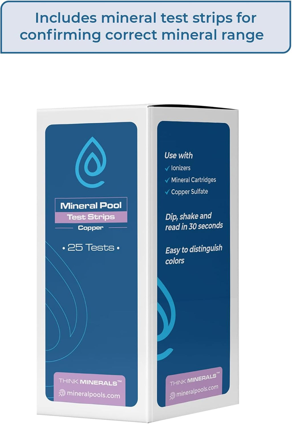 Pool Ionizer by ClearBlue Ionizer - Self-Cleaning, Inline Pool Ionizer - Nothing Floating - Installs in 30 Minutes - Works in All Sun Conditions (25,000 Gallons)