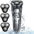 Head Shaver for Men, Electric Shaver for Men Beard Trimmer Machine Shaving Electric Razor Trimmer Beard Shaving Machine with 3 Cutter Heads