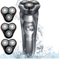 Head Shavers for Bald Men, Electric Shaver For Men Beard Trimmer Machine Shaving Electric Razor Trimmer Beard Shaving Machine With 3 Cutter Heads