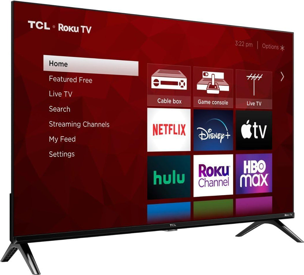 TCL 32-Inch Class 3-Series Full HD 1080p LED Smart TV with Dual-Band WiFi Works with Popular Voice Assistants 32S357 (Renewed)
