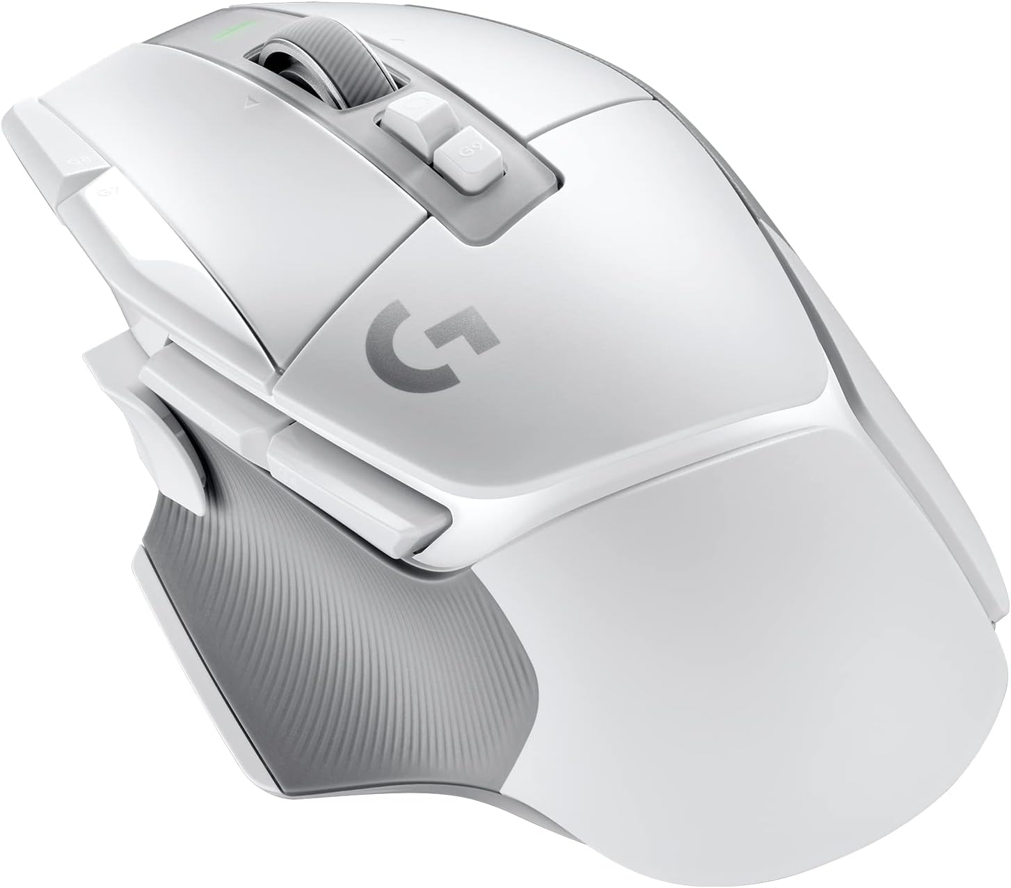 Logitech G502 X Lightspeed Wireless Gaming Mouse: Optical Switches, 13 Buttons, <140 hrs Battery Life & USB-C, Infinite Scroll Toggle, PowerPlay Wireless Charging Capable, for PC/MacOS - White