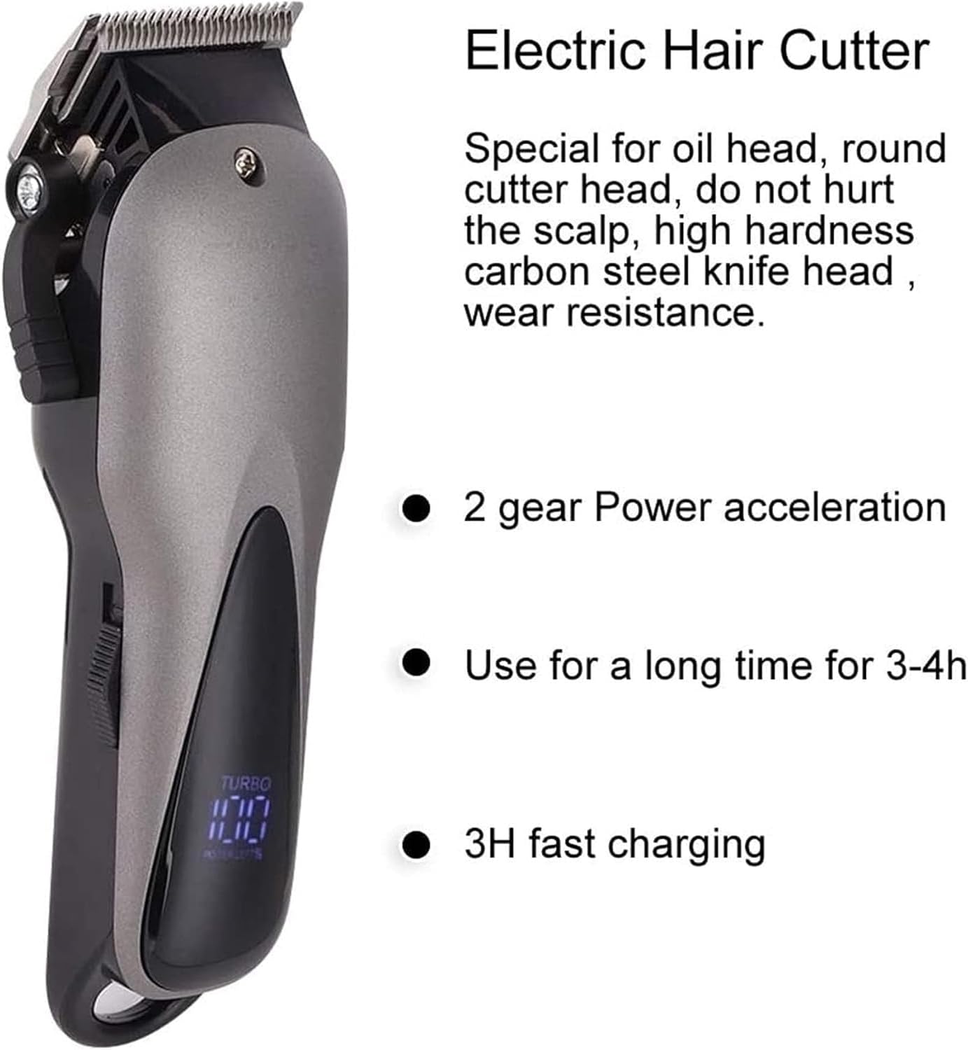 Hair Clippers for Men Cordless - Professional Hair Trimmer Men's Hair Clipper for Hair Cutting Electric Barber Clippers Fade Buzzer Haircut Machine Beard Shaver Men's Grooming Kits with Guard