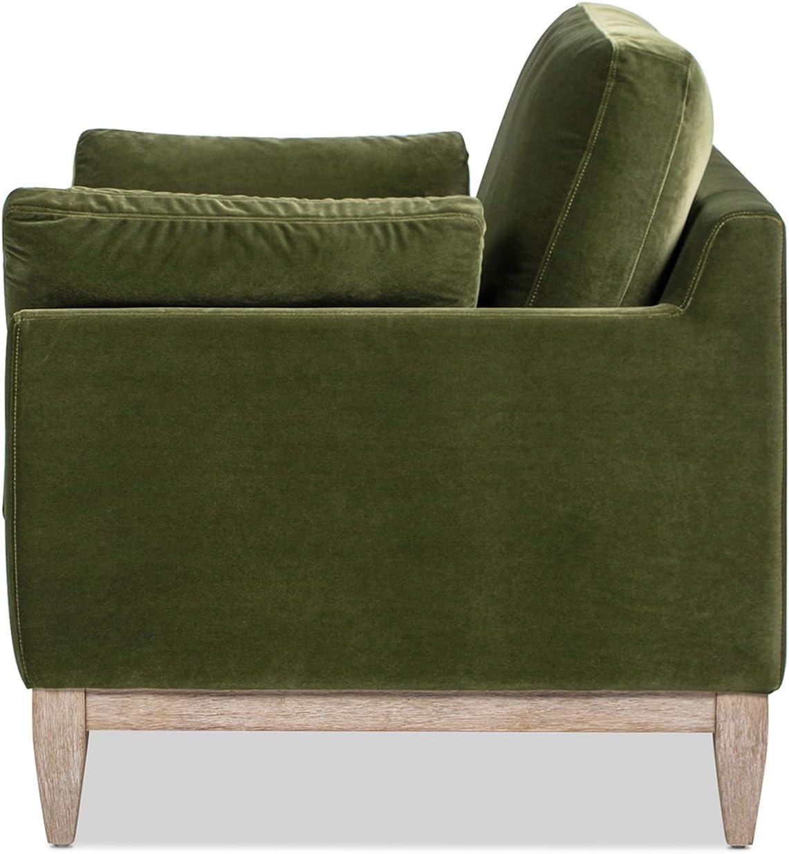 Jennifer Taylor Home Pasadena 36' Wide Modern Farmhouse Accent Arm Chair, Olive Green