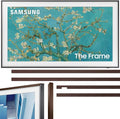 Samsung QN32LS03CB 32 inch The Frame QLED HDR Smart TV Bundle 32' The Frame Customizable Bezel Brown (2023 Model)