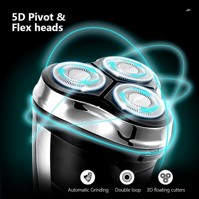Electric Shavers for Men, Electric Shaver Waterproof Fast Charging Men's Shaver Rechargeable Electric Razor Beard Trimmer Shaving Machine