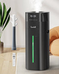 Lacidoll Warm and Cool Mist Humidifier Large Room, 5.3Gal/20L Humidifiers for Home 2500 sq ft, Whole House Humidifiers with Diffuser & Extended Tube, Air Humidifier for Bedroom Nursery Baby Plants