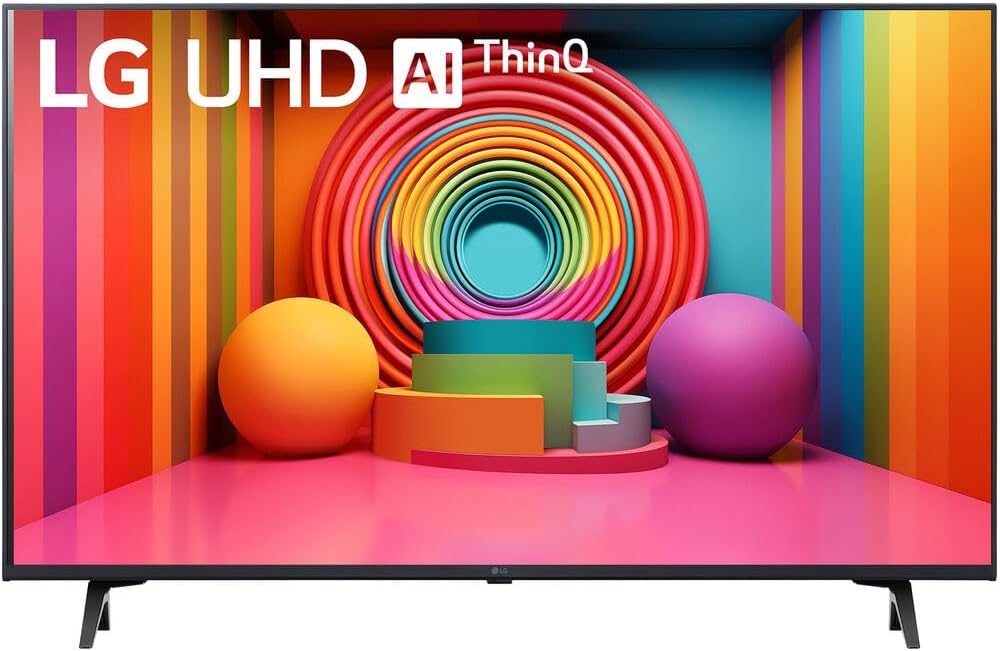 LG 43UT7590PUA 43-Inch UT75 Series LED Smart TV 4K (2024 Model) Bundle with 2 YR CPS Enhanced Protection Pack