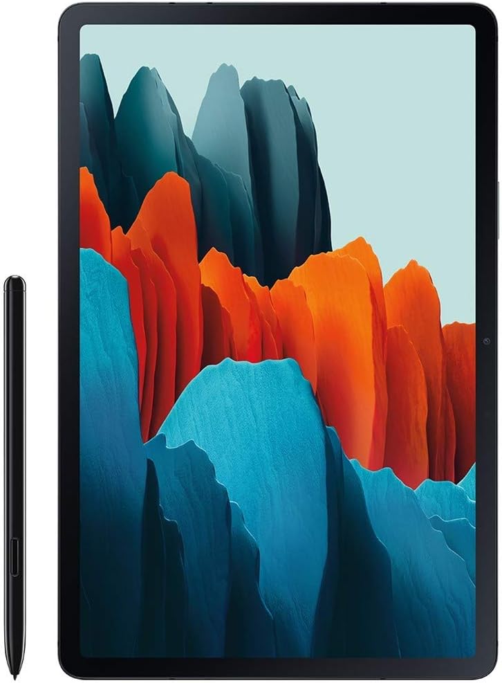 Samsung Galaxy Tab S7+ Wi-Fi, Mystic Black - 256 GB (Renewed)