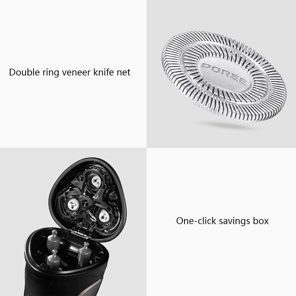 Men's Electric Shaver - Corded and Cordless Rechargeable Shaver Razor for Men with Pop-up Sideburn Trimmer Wet and Dry Painless