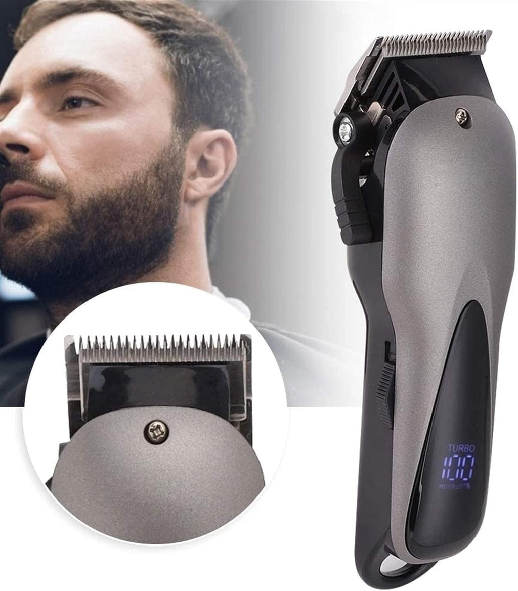 Hair Clippers for Men Cordless - Professional Hair Trimmer Men's Hair Clipper for Hair Cutting Electric Barber Clippers Fade Buzzer Haircut Machine Beard Shaver Men's Grooming Kits with Guard