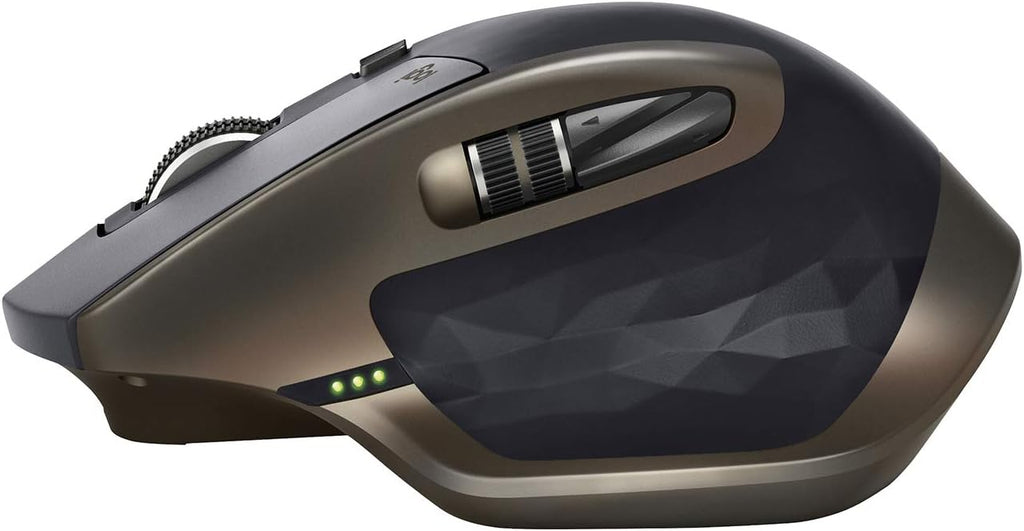 Logitech MX Master Wireless Mouse – High-Precision Sensor, Speed-Adaptive Scroll Wheel, Thumb Scroll Wheel, Easy-Switch up to 3 Devices