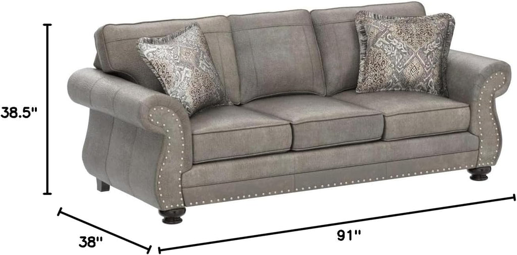 Roundhill Furniture Leinster Sofas, Gray