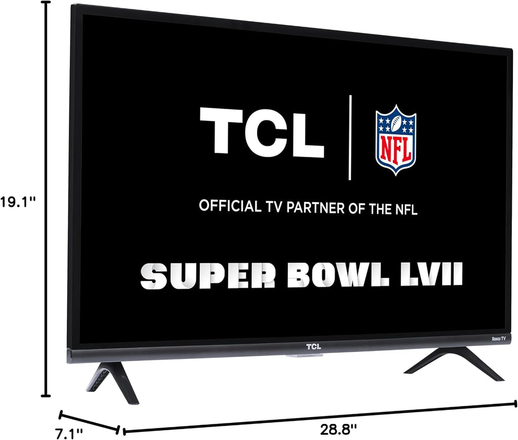 TCL 32-inch 1080p Roku Smart LED TV - 32S327, 2019 Model