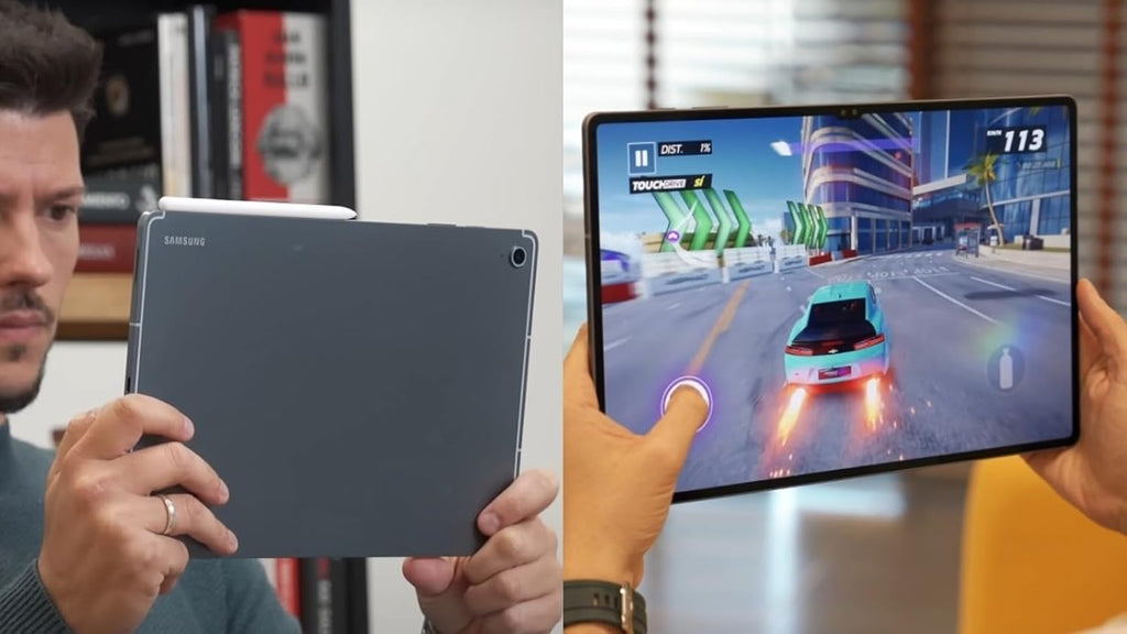 Samsung Galaxy Tab S10 FE Android Tablet (10.9' 2K+ Touchscreen, 8-Core, 8GB RAM, 256GB Storage (128GB+128GB SD Card)), S Pen, Long Battery Life, Dual Cameras, Lightweight, SM-X520, NA Version, Gray