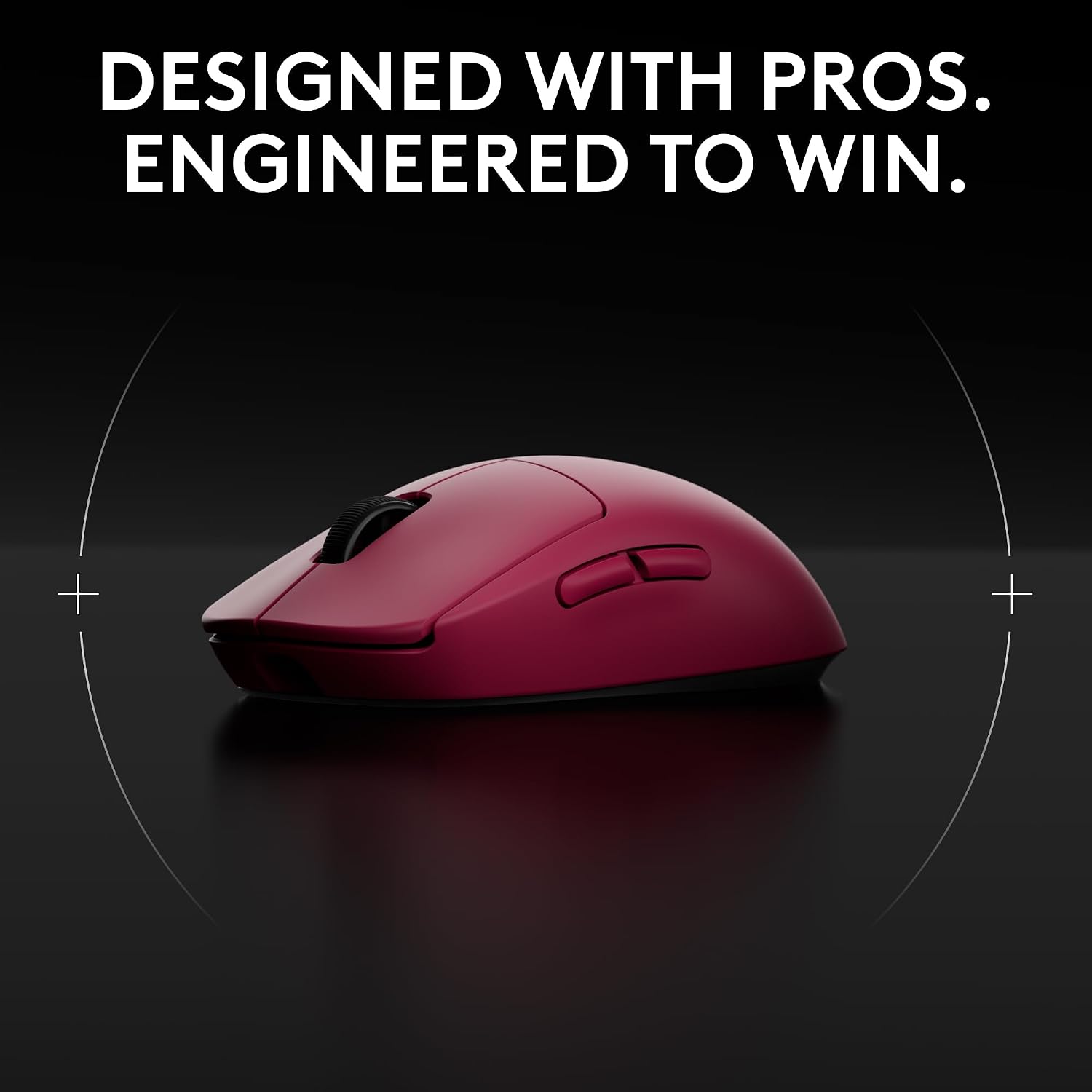 Logitech PRO 2 Lightspeed Wireless Gaming Mouse, Pink | Hero 2 Sensor, 44k DPI, 8 Programmable Buttons, LIGHTFORCE Switches, RGB Lighting, Lightweight, PC/Mac | with Signature Series Charging Dock