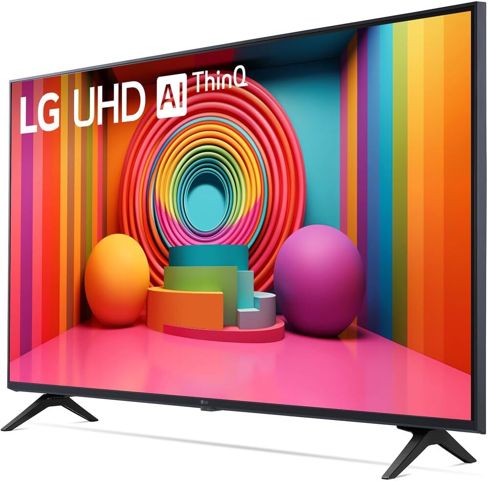 LG 43UT7590PUA 43-Inch UT75 Series LED Smart TV 4K (2024 Model) Bundle with 2 YR CPS Enhanced Protection Pack