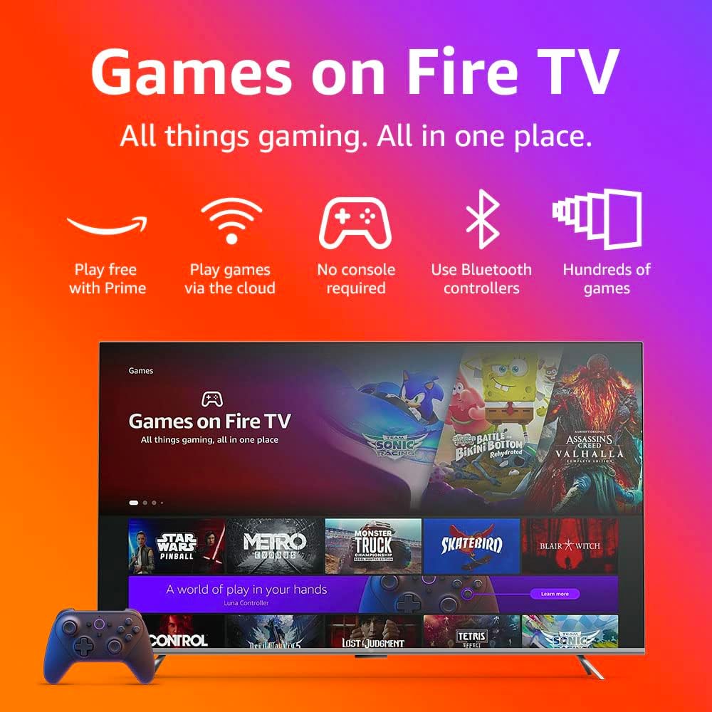 Like-New - Amazon Fire TV 50' Omni Series 4K UHD smart TV, hands-free with Alexa