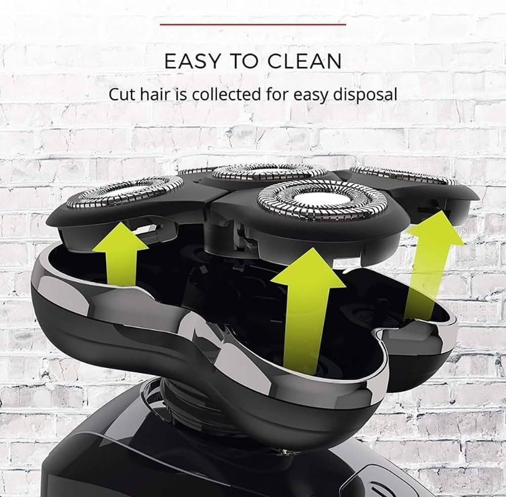 Electric Shavers for Bald Men, 5 in 1 Men's Shaving Brush Mini USB Shaver Knives Portable Machine Man Nose Hair Cleaner Knife Trimmer Husband Shave Electric Shavers