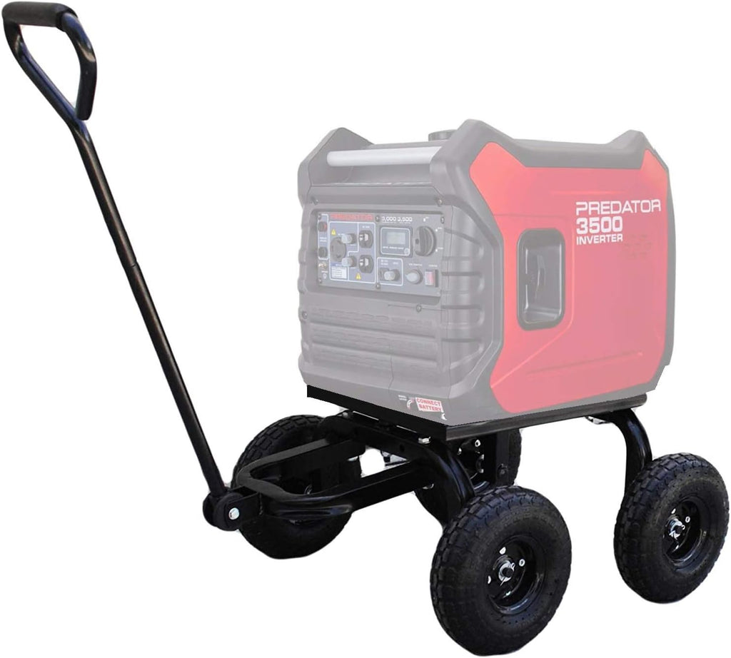 Swivel Wagon All Terrain Foam Wheel Kit Set FITS Fitted for Compatible with Predator 3500 Generator Inverter