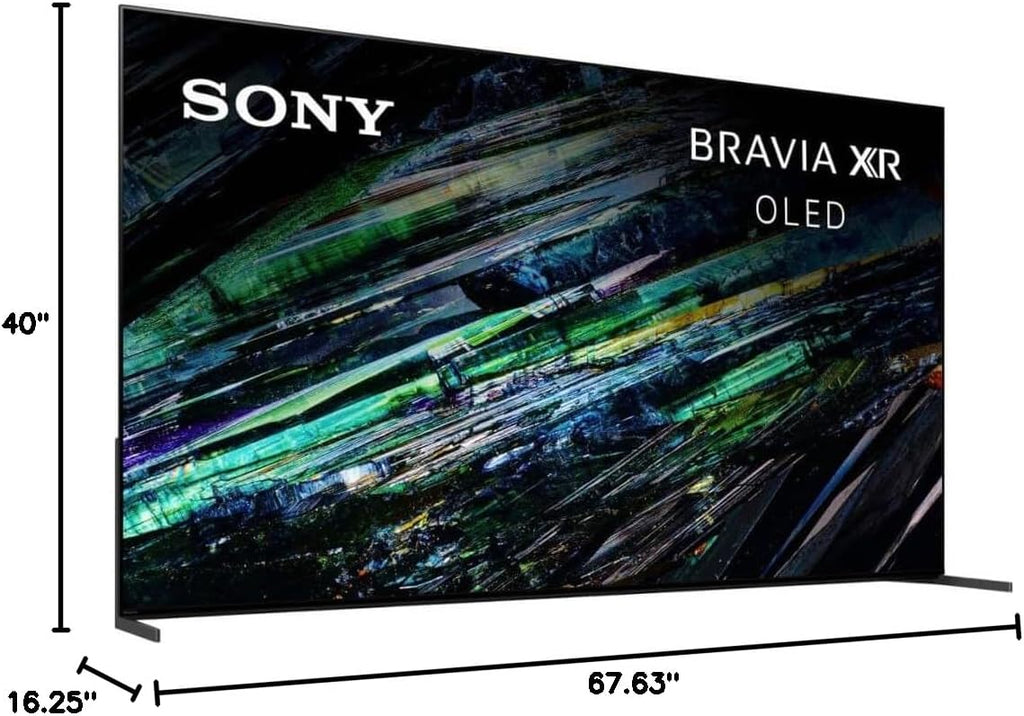 Sony QD-OLED 77 inch BRAVIA XR A95L Series 4K Ultra HD Smart Google TV