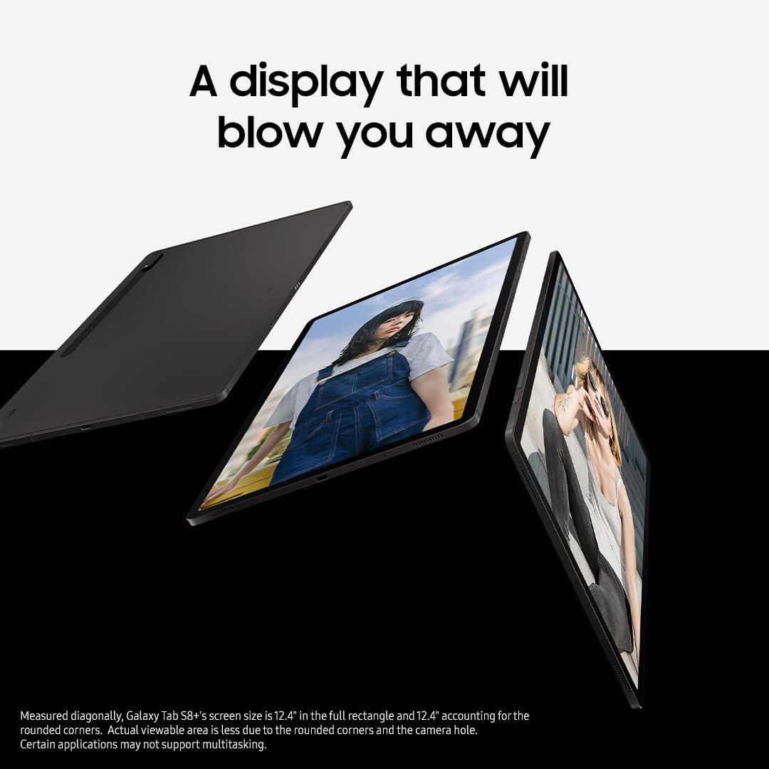 Samsung Galaxy Tab S8 11' 128GB WiFi 6E Android Tablet, PC Experience, Large LCD Screen, S Pen Included, Ultra Wide Camera, Expandable Memory, Long Lasting Battery, US Version, 2022, Graphite