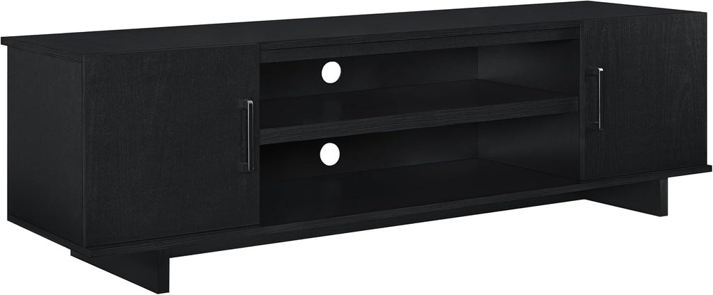 Ameriwood Home Southlander TV Stand for TVs up to 65', Black Oak