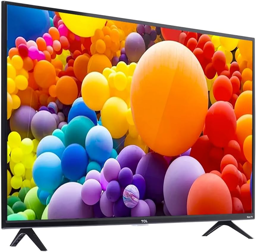 TCL 43-Inch Class 4-Series 4K 2160P LED Smart Roku TV Dual-Band WiFi Works with Siri Alexa and Hey Google (Renewed)