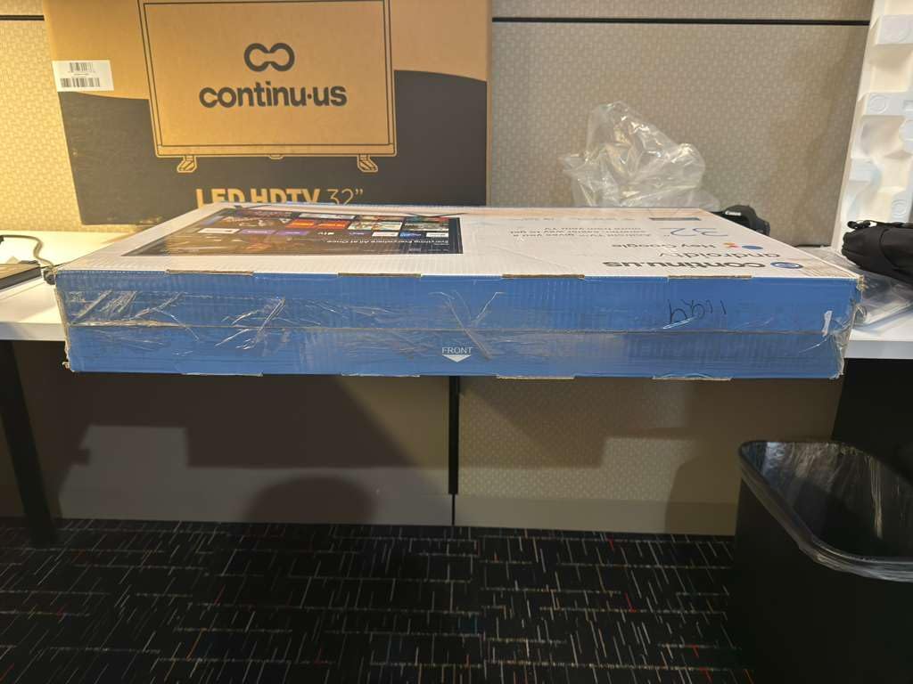 continuus 32' 12V RV Smart TV – Android TV with Google Assistant, Chromecast, and Free Streaming Apps – 720p HD - CT-32TS10