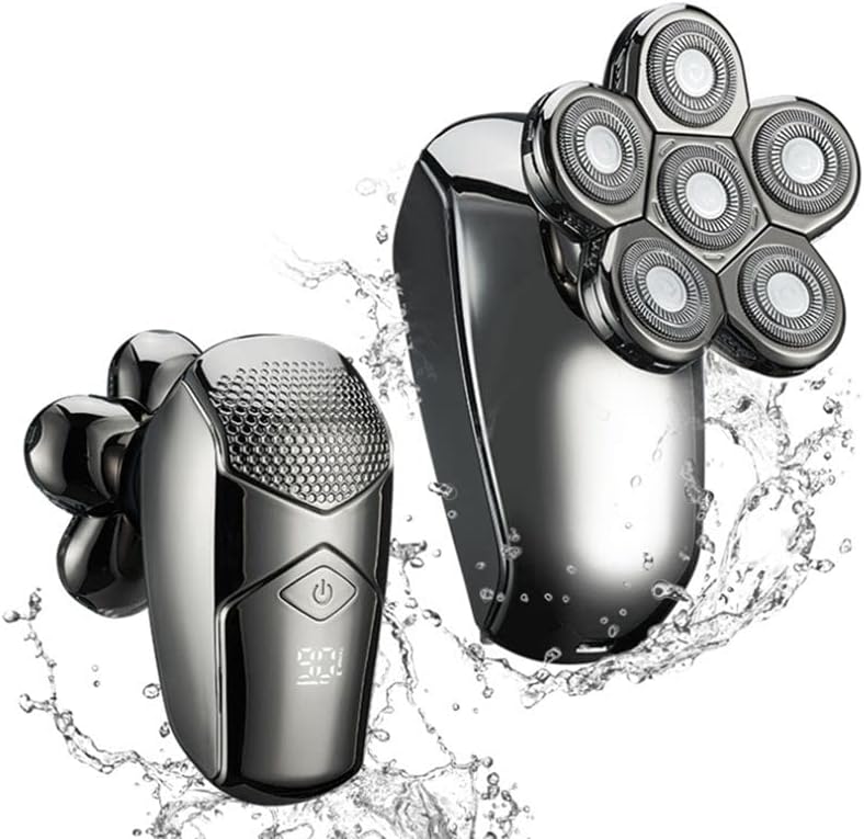 Head Shavers for Bald Men, Rechargeable powerful hair electric shaver for men body beard trimmer facial grooming electric razor bald head shaving machine