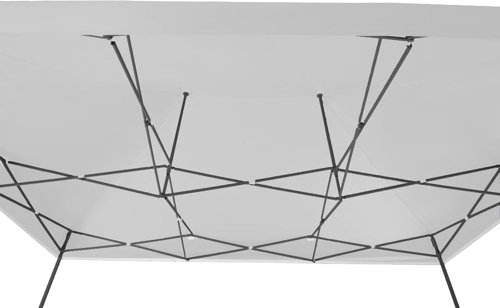 AMERICAN PHOENIX 10x15 Pop Up Tent Canopy Easy Portable Commercial Instant Canopies Outdoor Market Shelter (White, 10'x15' (Black Frame))