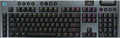Logitech G915 X Lightspeed Wireless Mechanical Gaming Keyboard, Double-Shot PBT Keycaps, Fully Programmable Keys, RGB Backlit Mac/PC Gaming Keyboards, GL Tactile Switches, Black (Renewed)