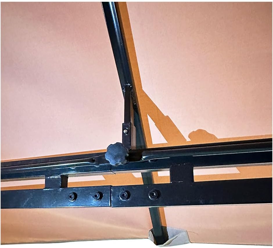 Garden Winds Replacement Canopy Top Cover Compatible with The Grand Patio 10' X 13' Gazebo - RipLock 350 - Slate Gray
