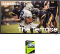 Samsung QN75LST7TA 75' The Terrace QLED 4K UHD HDR Smart TV Bundle with Premium 4 YR CPS Enhanced Protection Pack