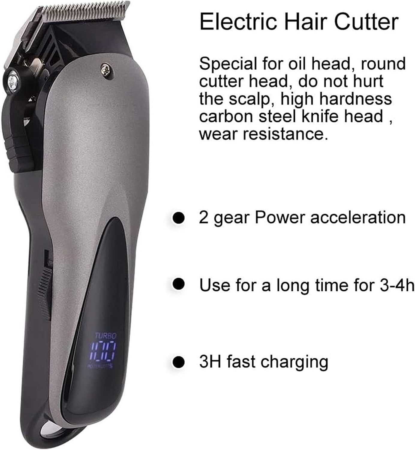 WEedsy Hair Clippers for Men Cordless - Professional Hair Trimmer Men's Hair Clipper for Hair Cutting Electric Barber Clippers Fade Buzzer Haircut Machine Beard Shaver Men's Grooming Kits with Guard