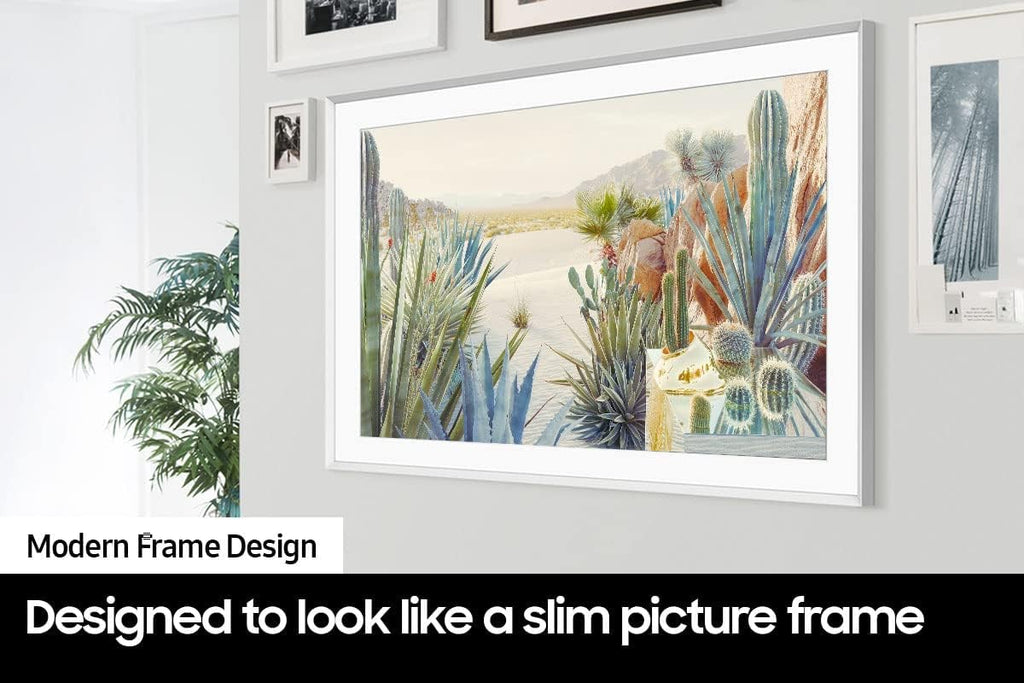 Samsung 43 - Inch Class QLED 4K The Frame LS03B Series, Quantum HDR, Art Mode, Anti-Reflection Matte Display, Slim Fit Wall Mount Included, Smart TV w/Alexa Built-in (QN43LS03BAFXZA)