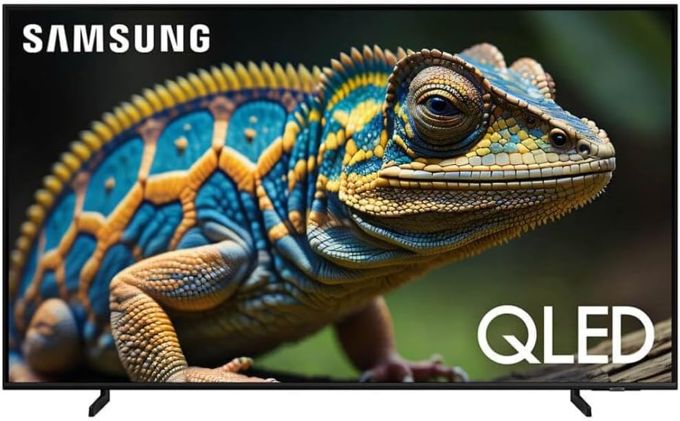 Samsung 43-Inch Class QLED 4K Q60D Series Quantum HDR Smart TV w/Object Tracking Sound Lite, Motion Xcelerator, Slim Design, Gaming Hub, Alexa Built-in (QN43Q60D, 2024 Model)