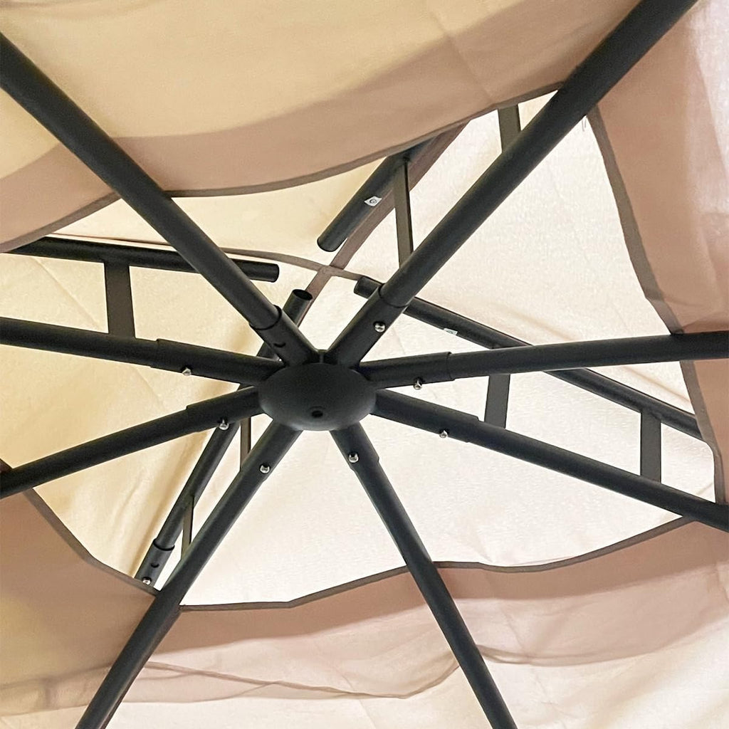 Garden Winds Replacement Canopy Top Cover Compatible with The Charmeleon 10 x 10 Gazebo - Riplock 350